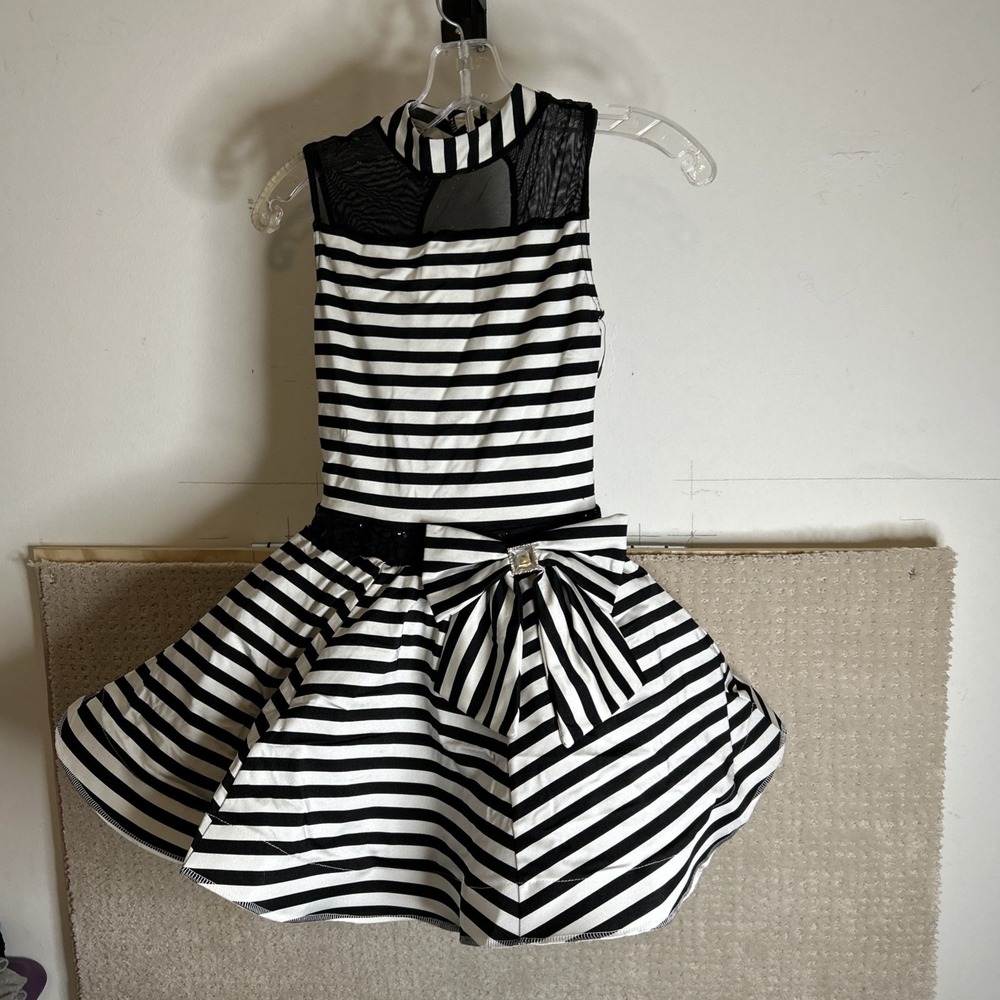 Weissman costume S dance strippes jail halloween skater bettle juice